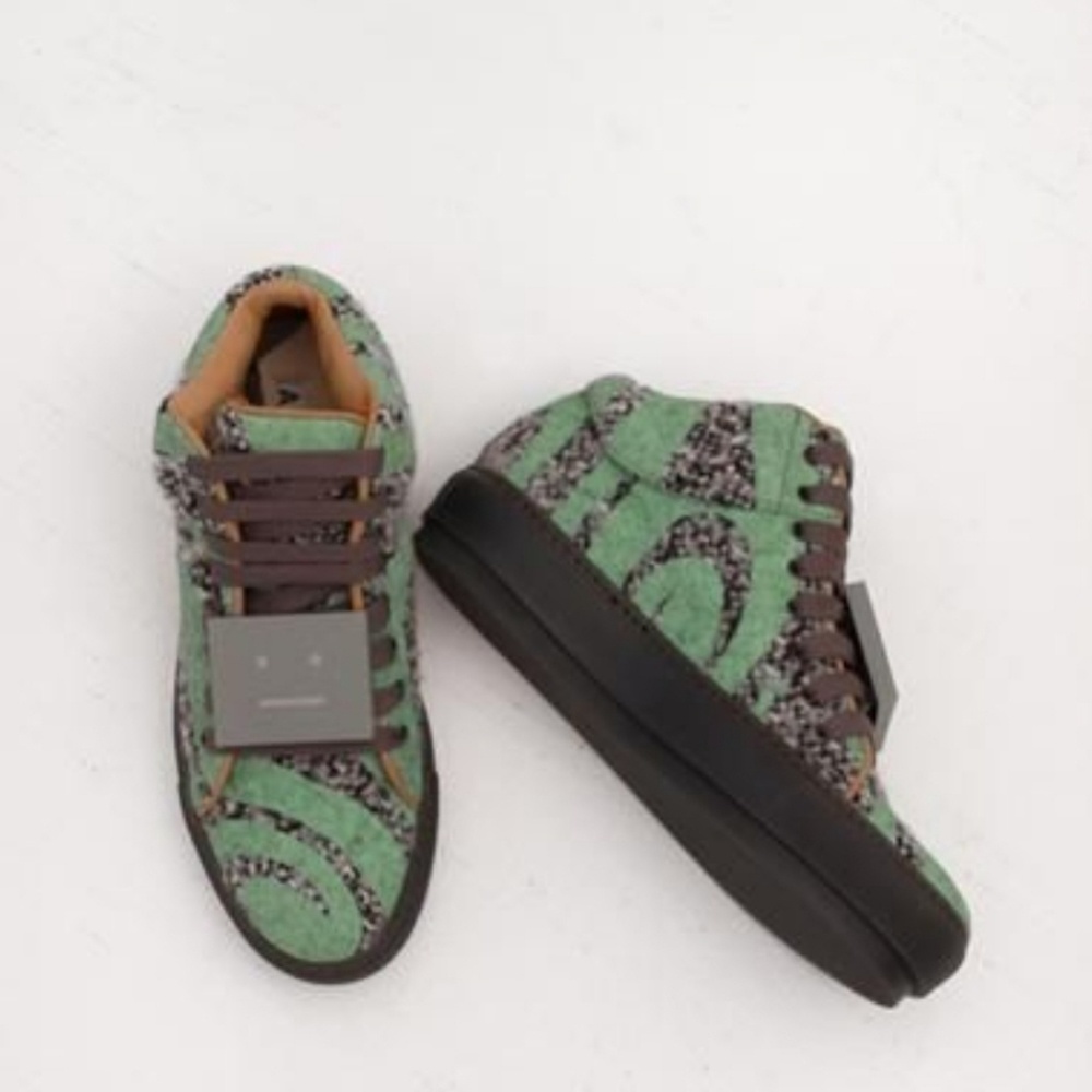 Acne Studios Cleo Rare Tweed Sneaker, Super Uniqu